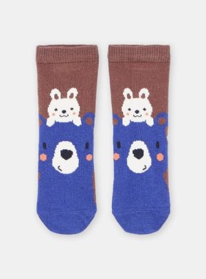 Βρεφικές Κάλτσες για Αγόρια Μπλε Rabbit – ΚΑΦΕ
