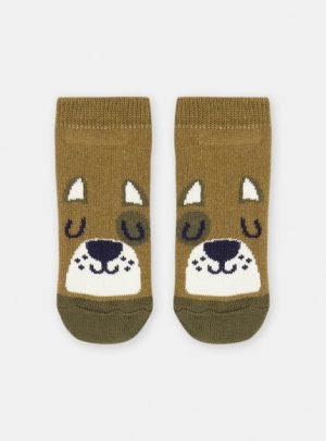 Βρεφικές Κάλτσες για Αγόρια Khaki Bear – ΠΡΑΣΙΝΟ