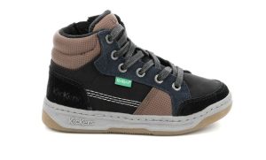 Παιδικά Παπούτσια για Αγόρια Kickers High Sneakers Kickosta Blue/Black/Brown – ΠΟΛΥΧΡΩΜΟ