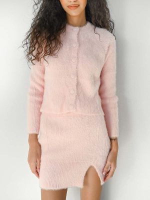 Glamorous Φούστα Mini Fluffy Ροζ – Praton