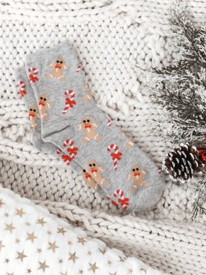 Vero Moda Κάλτσες Χριστουγεννιάτικες Με Κουλουράκια – Christmas Cookies