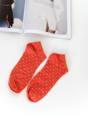 Κάλτσες Σοσόνια Lurex Πουά Κοραλί – Chrisley