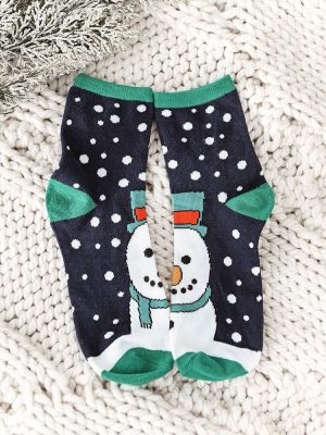 Vero Moda Κάλτσες Με Χιονάνθρωπο – Let It Snow