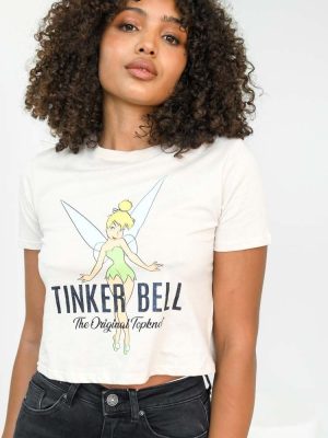 ONLY T-shirt Με Στάμπα ‘Tinker Bell’ Μπεζ- Modern Girl