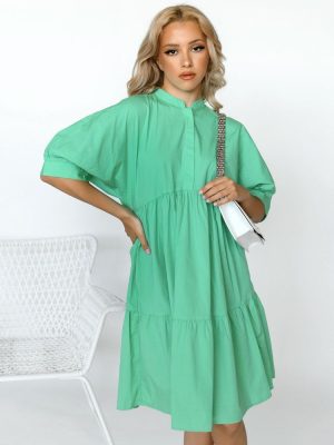 Vero Moda Φόρεμα Με Κουμπιά Πράσινο – Vivi Spensierato