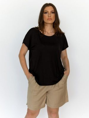 Vero Moda T-Shirt Κοντομάνικο Μαύρο – Batavia