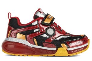 Παιδικά Sneaker για Αγόρια Geox X Marvel Bayonyc Iron Man – ΚΟΚΚΙΝΟ