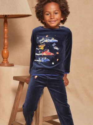 Παιδικές Πιτζάμες για Αγόρια Sergent Major Blue Space – ΣΚΟΥΡΟ ΜΠΛΕ