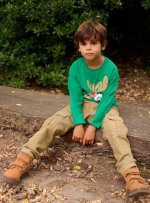Παιδικό Παντελόνι για Αγόρια Cargo Beige – ΧΑΚΙ