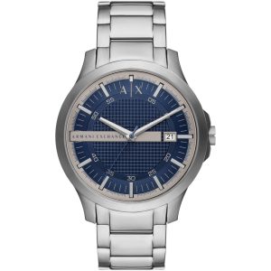 ARMANI EXCHANGE Hampton Mens – AX2451, Silver case with Stainless Steel Bracelet