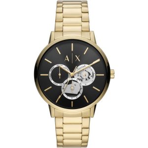 ARMANI EXCHANGE Mens – AX2747, Gold case with Stainless Steel Bracelet