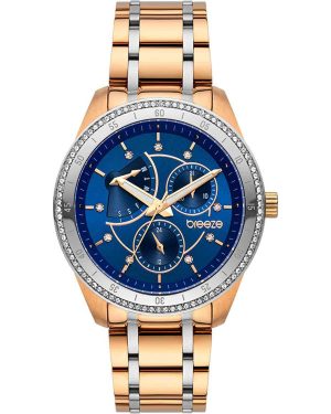 BREEZE Colorista Crystals – 712371.3, Rose Gold case with Stainless Steel Bracelet