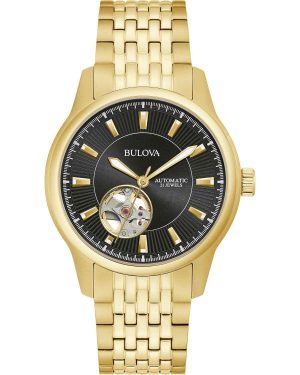 BULOVA Classic Automatic – 97A168, Gold case with Stainless Steel Bracelet