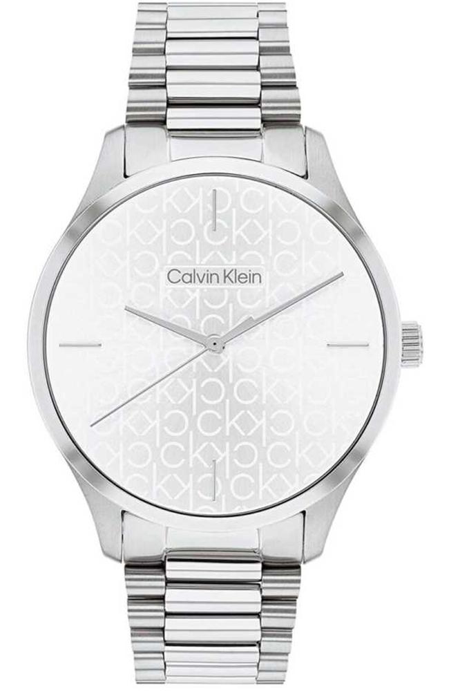 calvin klein iconic 25200168 silver case with stainless steel bracelet image1
