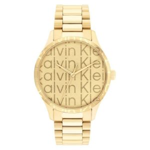 CALVIN KLEIN Iconic – 25200327, Gold case with Stainless Steel Bracelet