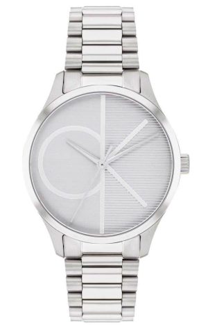 CALVIN KLEIN Iconic – 25200345, Silver case with Stainless Steel Bracelet