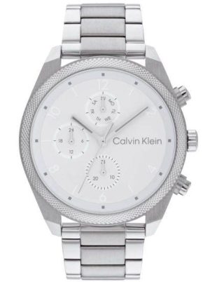 CALVIN KLEIN Impact Multifunction – 25200356, Silver case with Stainless Steel Bracelet