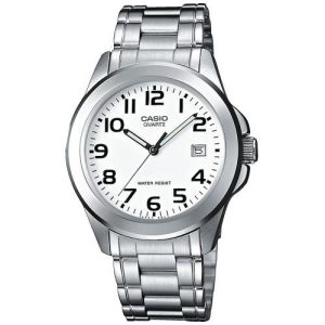 CASIO Collection – MTP-1259PD-7BEG, Silver case with Stainless Steel Bracelet