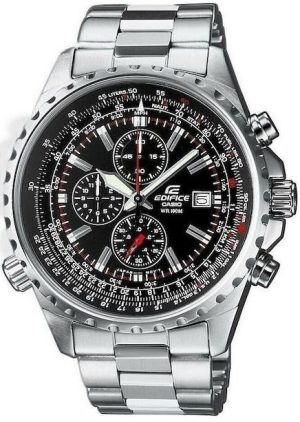 CASIO Edifice Chronograph – EF-527D-1AVUEF, Silver case with Stainless Steel Bracelet
