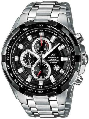 CASIO Edifice Chronograph – EF-539D-1AVEF Silver case with Stainless Steel Bracelet
