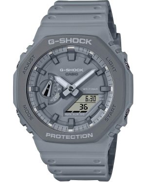 CASIO G-Shock Chronograph – GA-2110ET-8AER Grey case with Grey Rubber Strap
