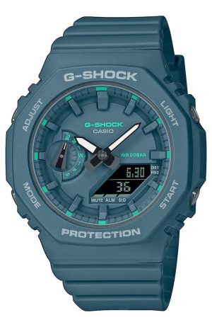 CASIO G-Shock Chronograph – GMA-S2100GA-3AER Petrol case with Petrol Rubber Strap
