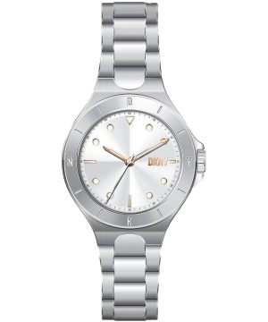 DKNY Chambers – NY6641, Silver case with Stainless Steel Bracelet