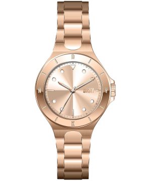 DKNY Chambers – NY6642, Rose Gold case with Stainless Steel Bracelet