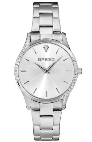 GREGIO Jolie – GR330010, Silver case with Stainless Steel Bracelet