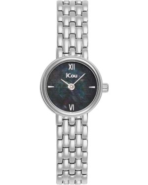 JCOU Lamelle Extra Small – JU19067-2, Silver case with Stainless Steel Bracelet
