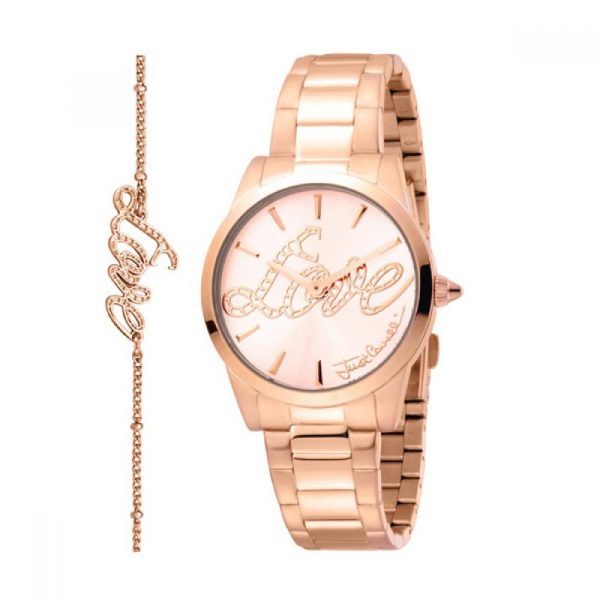 just cavalli relaxed jc1l010m0255 rose gold case with stainless steel bracelet image3