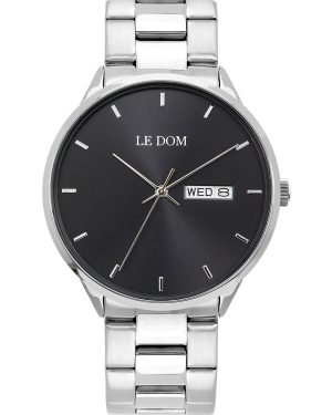 LE DOM Maxim – LD.1435-7, Silver case with Stainless Steel Bracelet