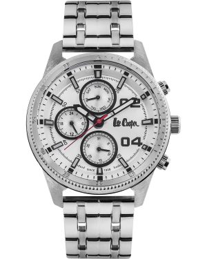 LEE COOPER Gents – LC06593.330 Silver case with Stainless Steel Bracelet