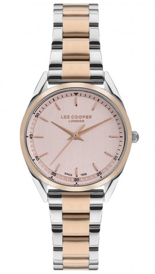 lee cooper ladies lc07292 510 rose gold case with stainless steel bracelet image1