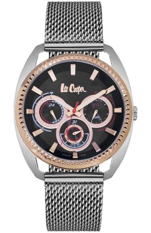 LEE COOPER Multifunction – LC06663.550 Silver case with Stainless Steel Bracelet
