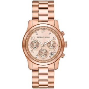 MICHAEL KORS Runway Chronograph – MK7324 Rose Gold case with Stainless Steel Bracelet