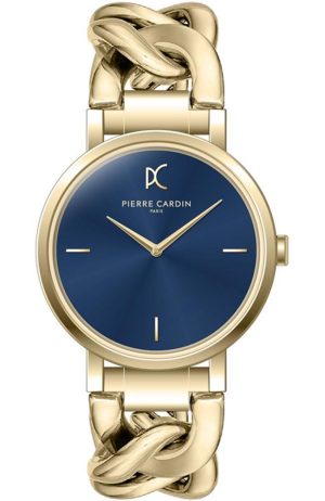 PIERRE CARDIN Canal St.Martin – CCM.0532, Gold case with Stainless Steel Bracelet