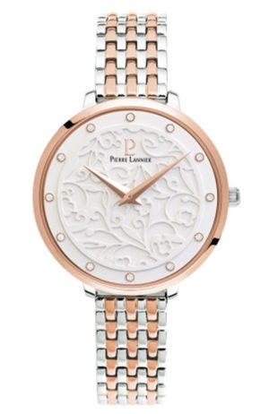PIERRE LANNIER Eolia Crystals – 053J701 Silver case with Stainless Steel Bracelet