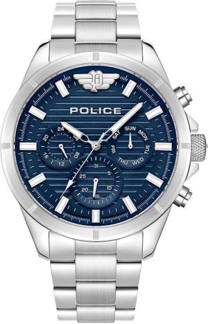 POLICE Malawi – PEWJK2227804, Silver case with Stainless Steel Bracelet