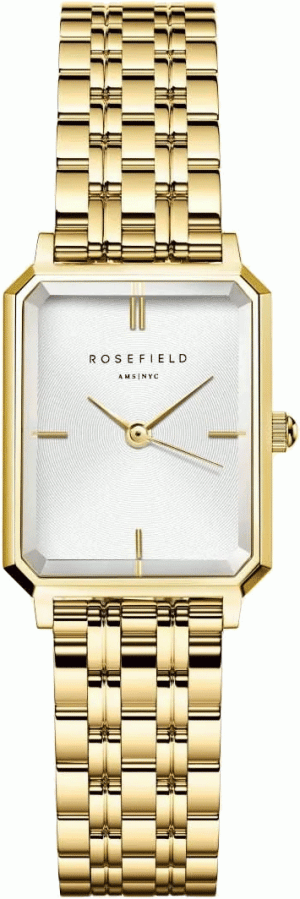 ROSEFIELD The Octagon XS – OWGSG-O60 Gold case with Stainless Steel Bracelet