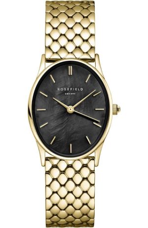 ROSEFIELD The Oval – OBSGSG-OV14 Gold case with Stainless Steel Bracelet