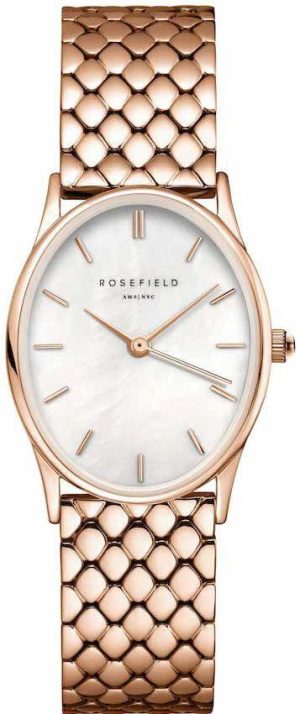 ROSEFIELD The Oval – OWGSR-OV02 Rose Gold case with Stainless Steel Bracelet