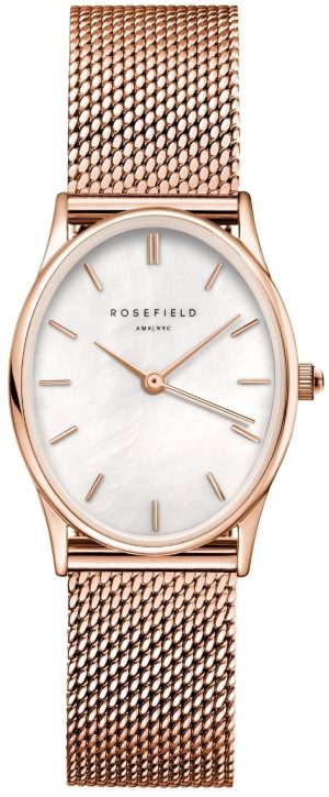ROSEFIELD The Oval – OWRMR-OV12 Rose Gold case with Stainless Steel Bracelet