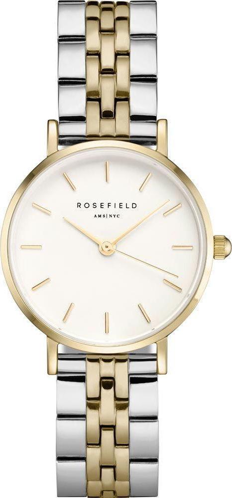 rosefield the small edit 26sgd 269 gold case with stainless steel bracelet image1