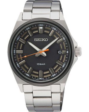 SEIKO Racing Sports – SUR507P1, Silver case with Stainless Steel Bracelet