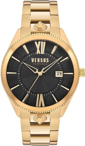 VERSUS VERSACE Highland Park – VSPZY0621, Gold case with Stainless Steel Bracelet