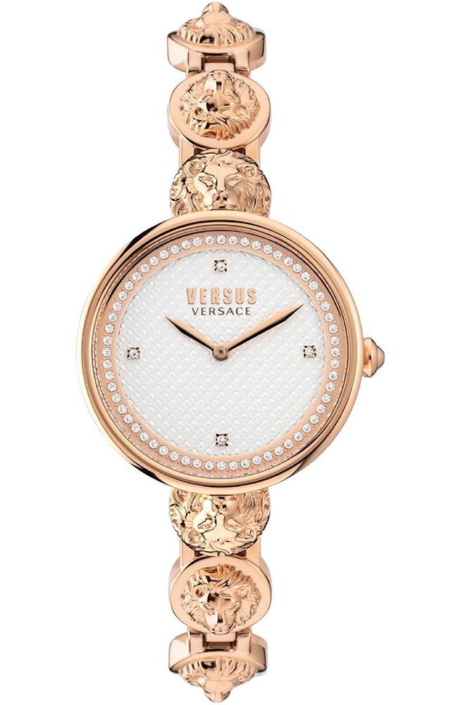 versus versace south bay crystals vspzu0721 rose gold case with stainless steel bracelet image1