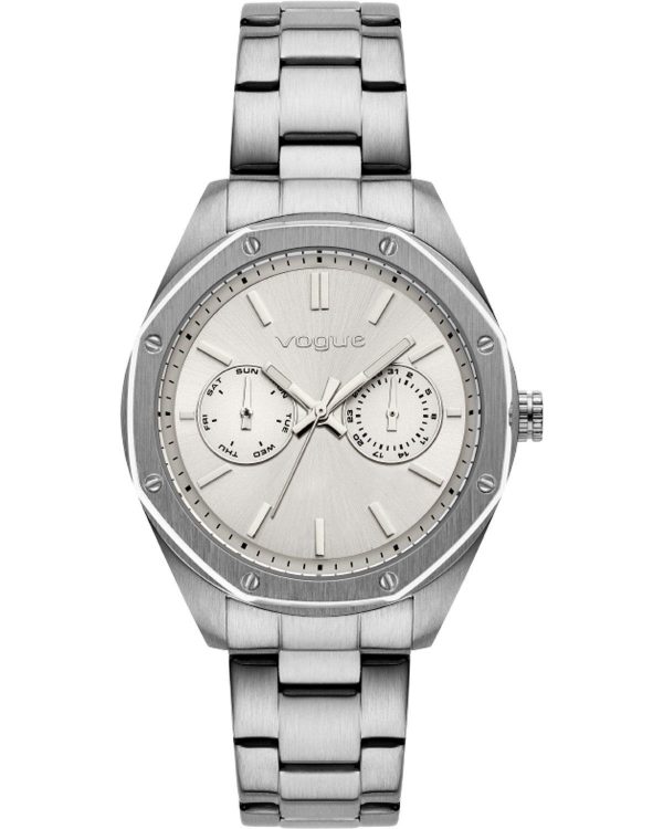 vogue portofino 611581 silver case with stainless steel bracelet image1