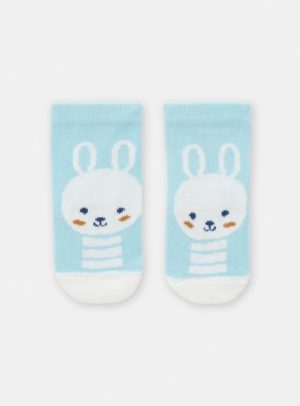 Βρεφικές Κάλτσες για Αγόρια Baby Blue Αρκουδάκι – ΜΠΛΕ