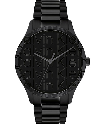 calvin klein iconic 25200344 black case with stainless steel bracelet image1